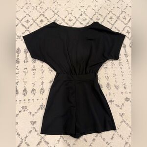 Elegant Black Romper